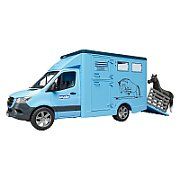 Mercedes Sprinter for transporting horses with horse figurine 02674 BRUDER_2