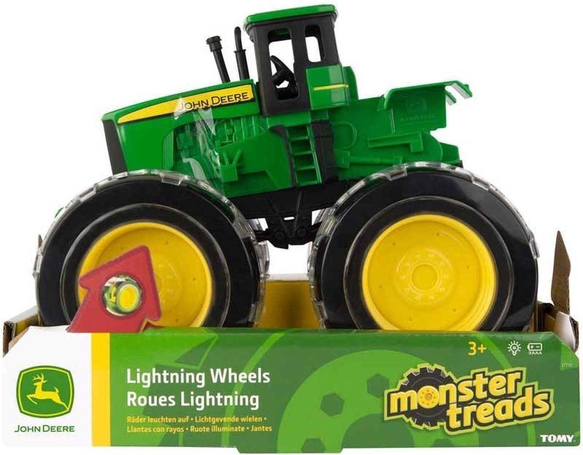 TOMY John Deere tractor Monster so.tires 46434_5