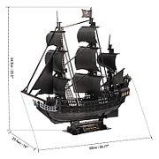 3D Puzzle Pirate Ship Queen Anne's Revenge 24018 DANTE p6_3