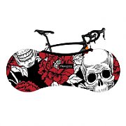 Flexyjoy Flexible universal bicycle cover with storage case  Skulls  FJB744_1