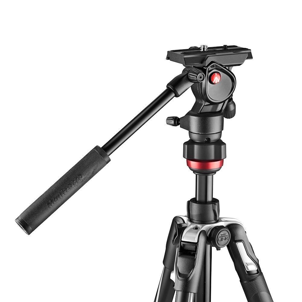 Manfrotto MVKBFRL-LIVE tripod Digital/film cameras 3 leg(s) Black  Silver_11