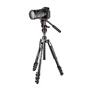 Manfrotto MVKBFRL-LIVE tripod Digital/film cameras 3 leg(s) Black  Silver_4