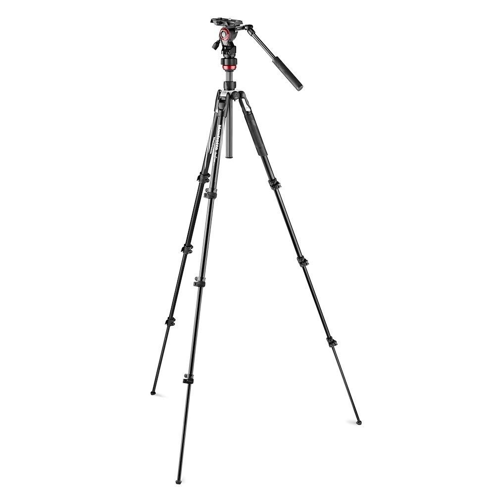 Manfrotto MVKBFRL-LIVE tripod Digital/film cameras 3 leg(s) Black  Silver_6