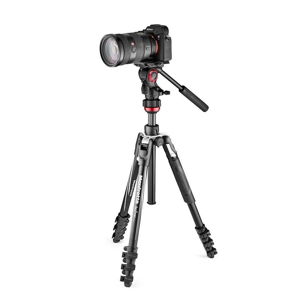 Manfrotto MVKBFRL-LIVE tripod Digital/film cameras 3 leg(s) Black  Silver_10