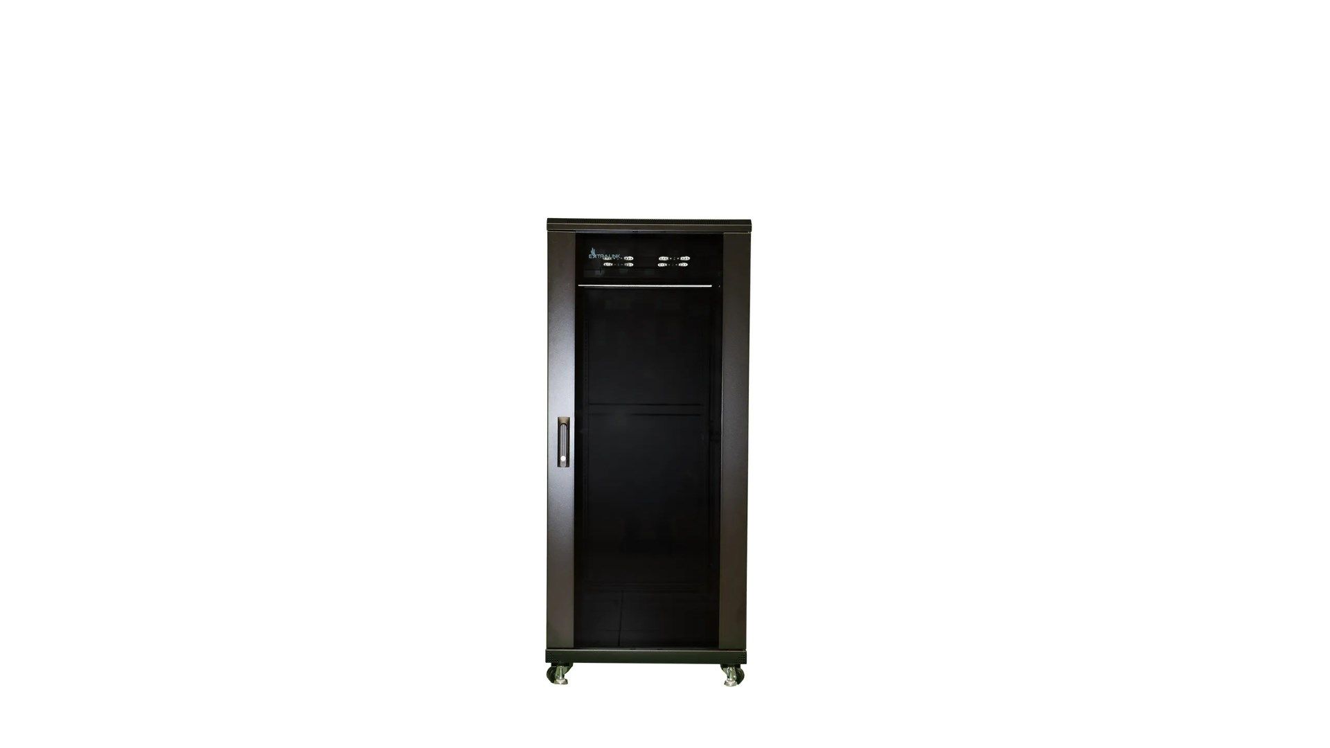 Extralink Rackmount cabinet 27U 800x800 Black standing_2