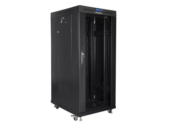 Lanberg FF01-8822-12BL rack cabinet 22U Freestanding rack Black_2