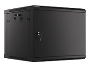 Lanberg WF01-6609-00B rack cabinet 9U Wall mounted rack Black_2