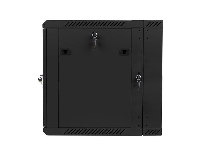 Lanberg WF02-6612-10B rack cabinet 12U Wall mounted rack Black_9