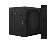 Lanberg WF02-6612-10B rack cabinet 12U Wall mounted rack Black_10