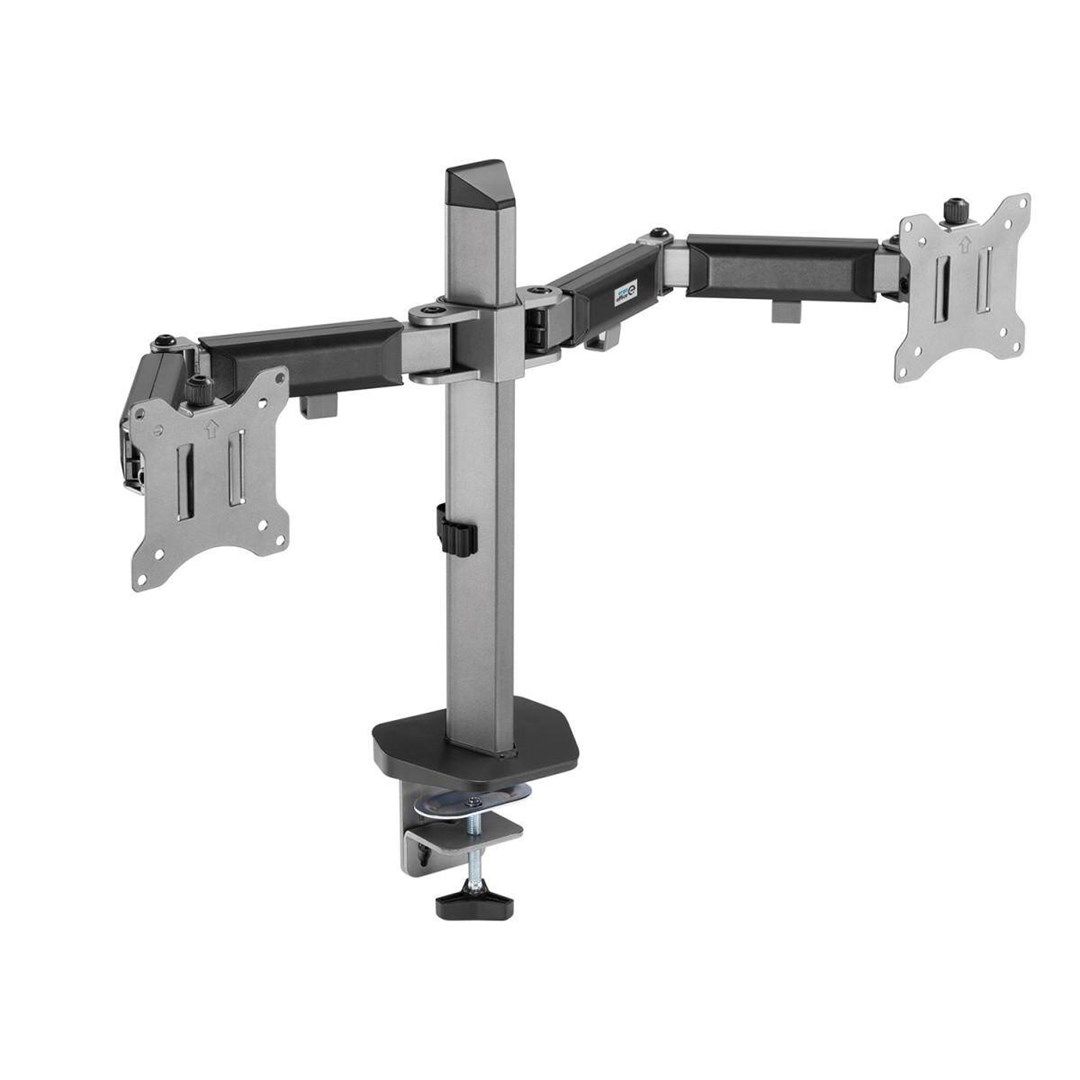 Built-in bracket for two Deluxe Ergo Office monitors  17 -32   max. 9kg  ER-449_2