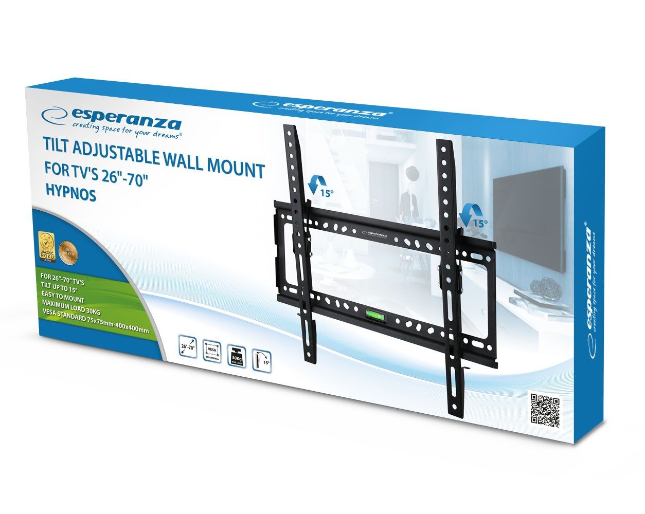 Esperanza ERW014 TV mount 26-70'' up to 30kg_12