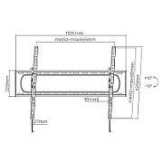 Maclean TV or monitor mount  max. VESA 900x600  60-120   120kg  black  MC-750N_5