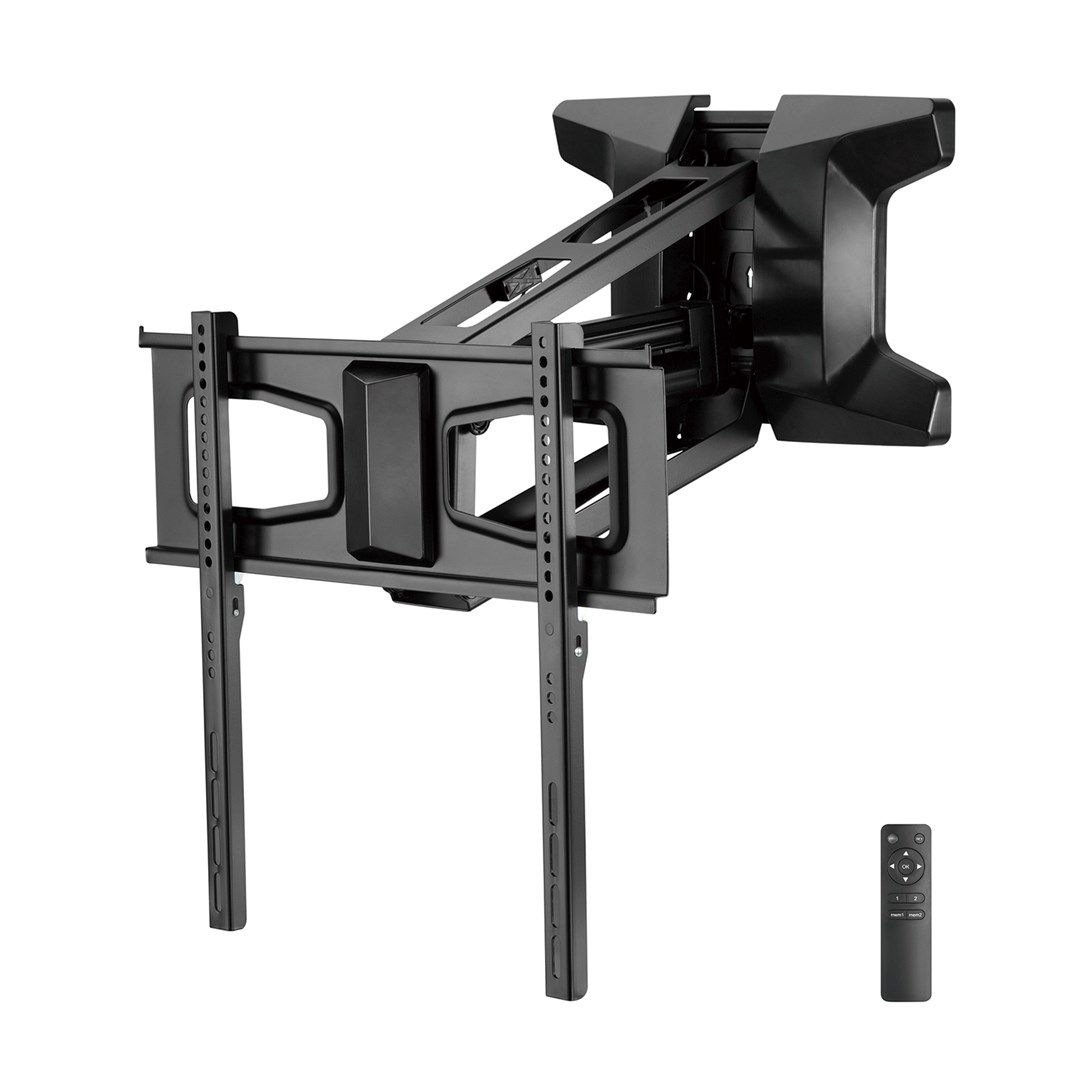 Maclean MC-891 Electric TV Wall Mount Bracket with Remote Control Height Adjustment 37'' - 70  max. VESA 600x400 up to 35kg Above Fireplace Mount Sturdy_2