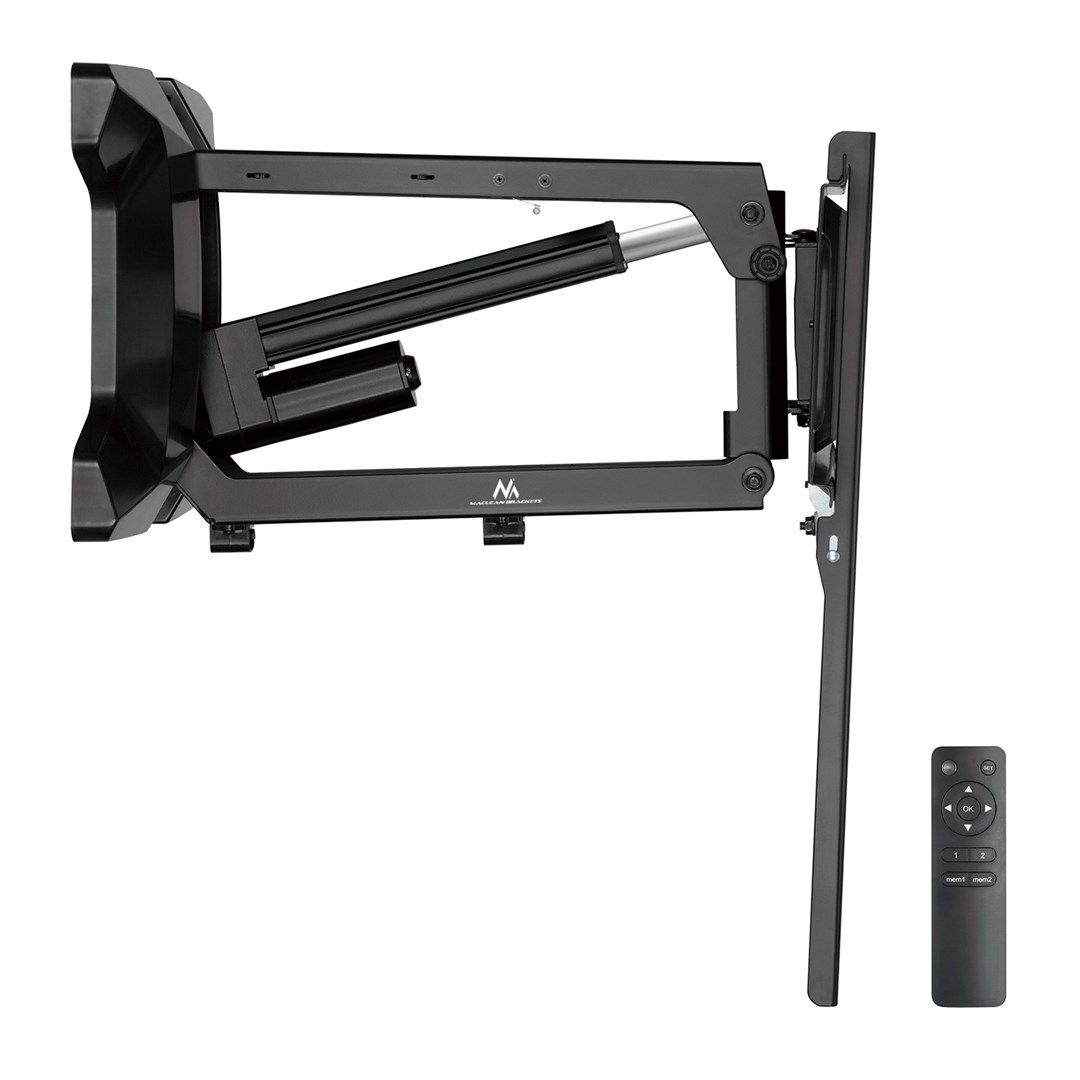 Maclean MC-891 Electric TV Wall Mount Bracket with Remote Control Height Adjustment 37'' - 70  max. VESA 600x400 up to 35kg Above Fireplace Mount Sturdy_11