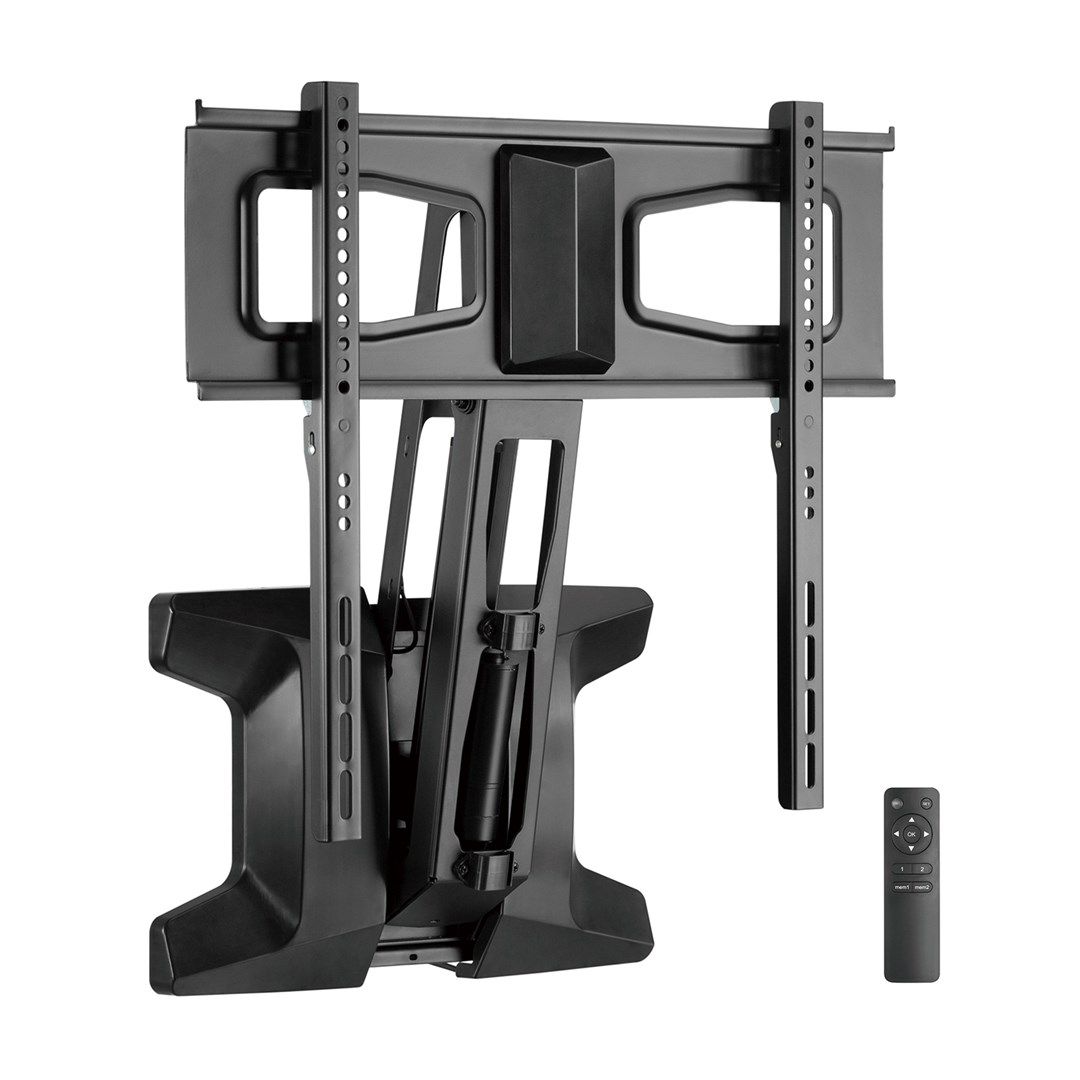 Maclean MC-891 Electric TV Wall Mount Bracket with Remote Control Height Adjustment 37'' - 70  max. VESA 600x400 up to 35kg Above Fireplace Mount Sturdy_3