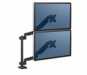 Fellowes Ergonomics arm for 2 vertical monitors - Platinum series_2