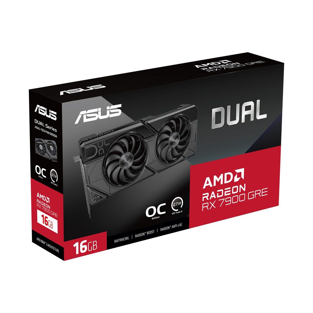 ASUS Dual -RX7900GRE-O16G AMD Radeon RX 7900 GRE 16 GB GDDR6_13