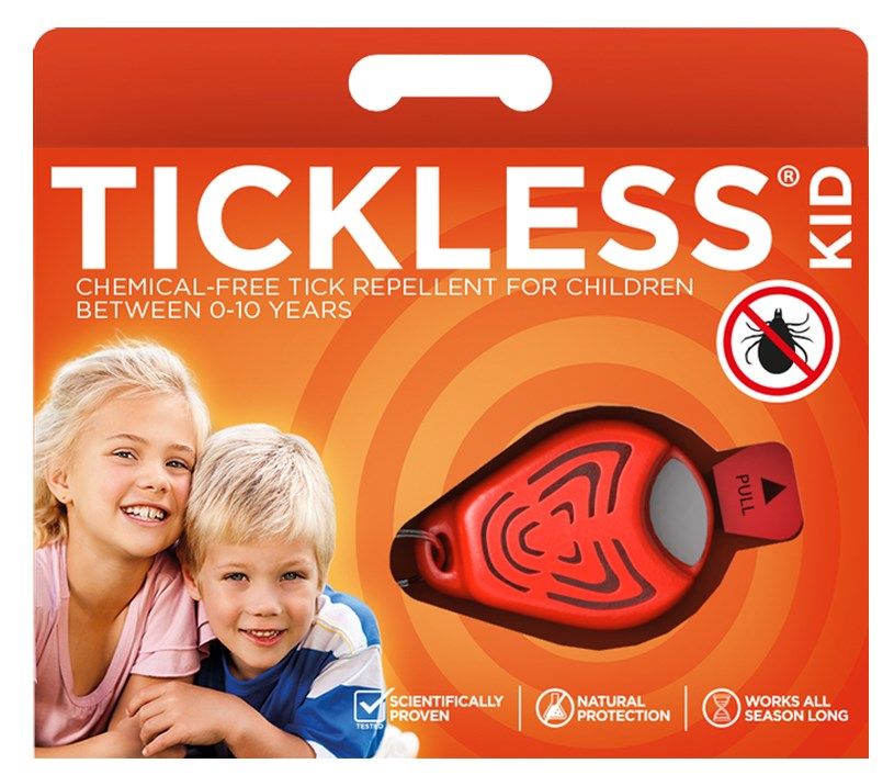 Odstraszacz kleszczy dla dzieci TickLess Kid orange_2