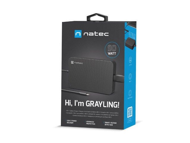 NATEC  CHARGER POWER SUPPLY GRAYLING USB-C 90W_5