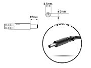 notebook charger mitsu 19v 4.74a (4.5x3.0 pin) - asus 90W_2