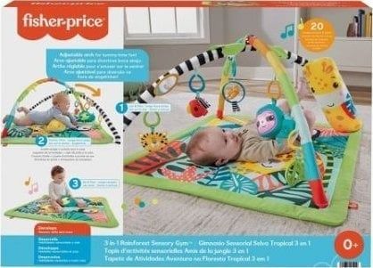 Fisher-Price Educational mat 3in1 Tropical Forest HJW08 MATTEL_2