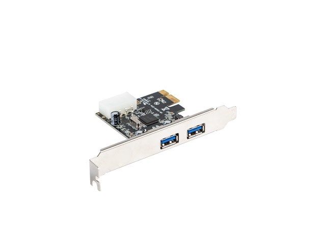 LANBERG PCE-US3-002 Lanberg PCI Express->USB 3.1 GEN1 2-PORT + Low profile_2