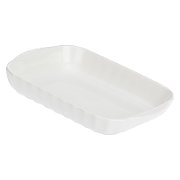 Pieve casserole dish - White  32 x 22 cm_1