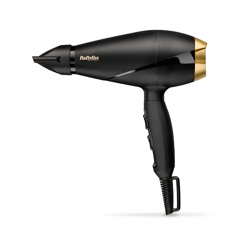 BaByliss 6704E hair dryer 2000 W Black  Gold_2