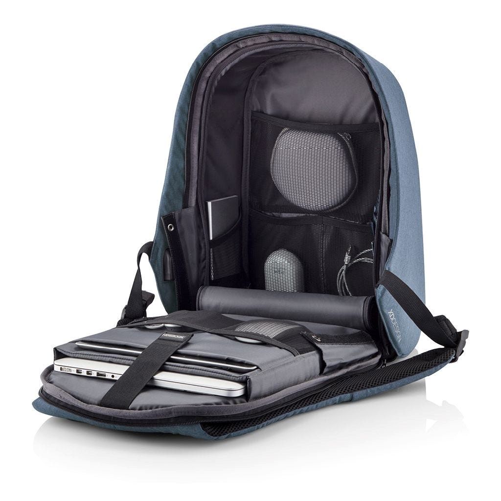 XD DESIGN ANTI-THEFT BACKPACK BOBBY HERO SMALL BLUE P/N: P705.709_5