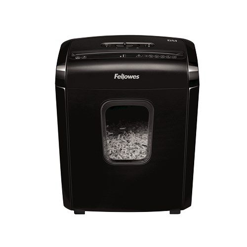 Powershred | 6M | Black | 13 L | Credit cards shredding | dB | Paper handling standard/output 6 sheets per pass | Mini-Cut Shredder | Warranty 24 month(s)_2