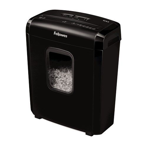 Powershred | 6M | Black | 13 L | Credit cards shredding | dB | Paper handling standard/output 6 sheets per pass | Mini-Cut Shredder | Warranty 24 month(s)_3