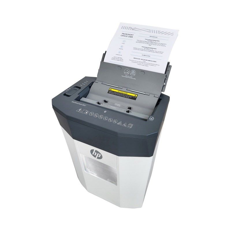 HP ONESHRED Auto 80CC white-gray shredder_16