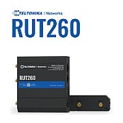 Teltonika RUT260 | Industrial LTE Router | Cat.6  2x LAN 100Mbps WiFi 2.4GHz  RUT260 000000_1