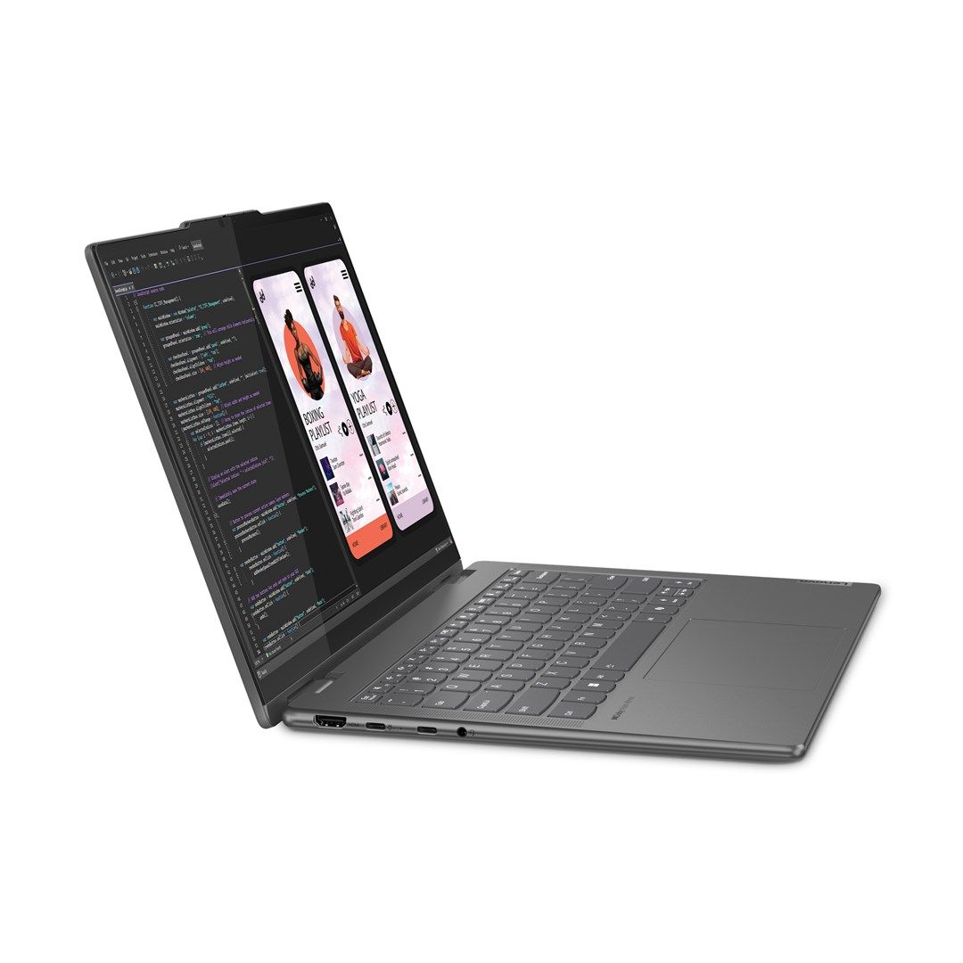 Lenovo Yoga 7 2-in-1 14AHP9 Ryzen 5 8640HS 14  WUXGA OLED 400nits Glossy 16GB LPDDR5x-6400 SSD512 Radeon 760M Graphics Win11 Storm Grey_2