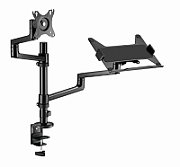 Gembird MA-DA-04 monitor mount / stand 81.3 cm (32 ) Black Desk_1