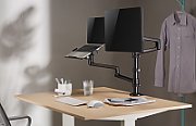 Gembird MA-DA-04 monitor mount / stand 81.3 cm (32 ) Black Desk_18