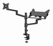 Gembird MA-DA-04 monitor mount / stand 81.3 cm (32 ) Black Desk_5