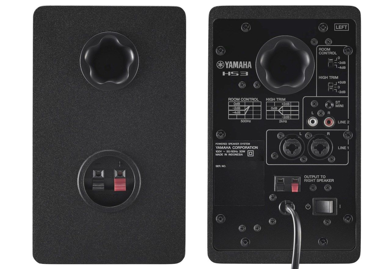 Yamaha HS3 Black - active two-way near-field monitors  pair_2