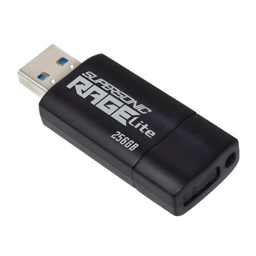 Flashdrive PATRIOT Rage Lite 1TB 120 MB/S USB 3.2 retractable Black (PEF1TBRLB32U)_3