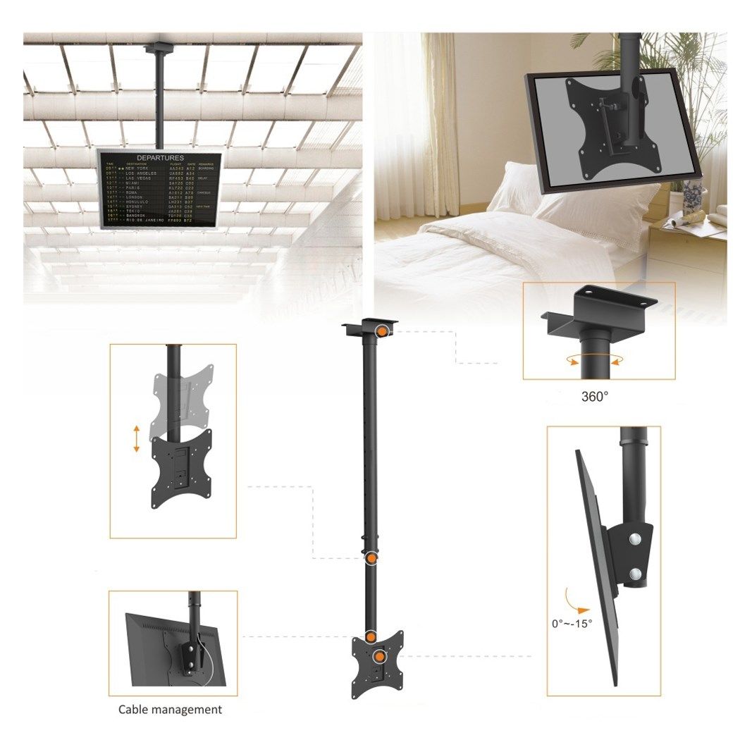 Maclean MC - 580 Hight quality celling TV LCD / LED Screens Bracket_5