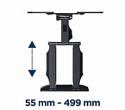 Gembird | Wall mount | WM-55ST-01 | Tilt  swivel  rotate | 32-55   | Maximum weight (capacity) 32 kg | Black_6