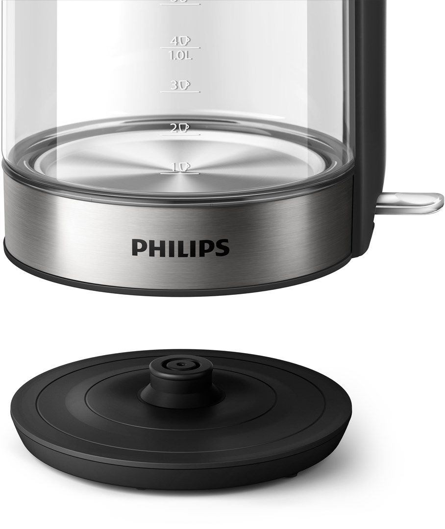 Philips 5000 series HD9339/80 electric kettle 1.7 L 2200 W Black  Stainless steel  Transparent_4