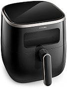 Philips 3000 series HD9257/80 fryer Double 5.6 L Stand-alone 1700 W Hot air fryer Black_5