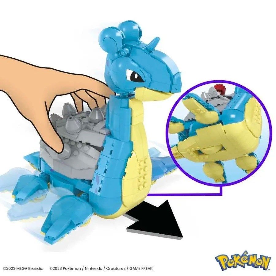 MEGA Pokemon Lapras HKT26 MATTEL p5_9