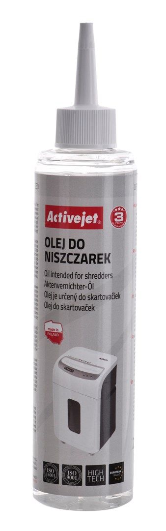 Activejet ASO-250 Shredder Oil 250ml_2