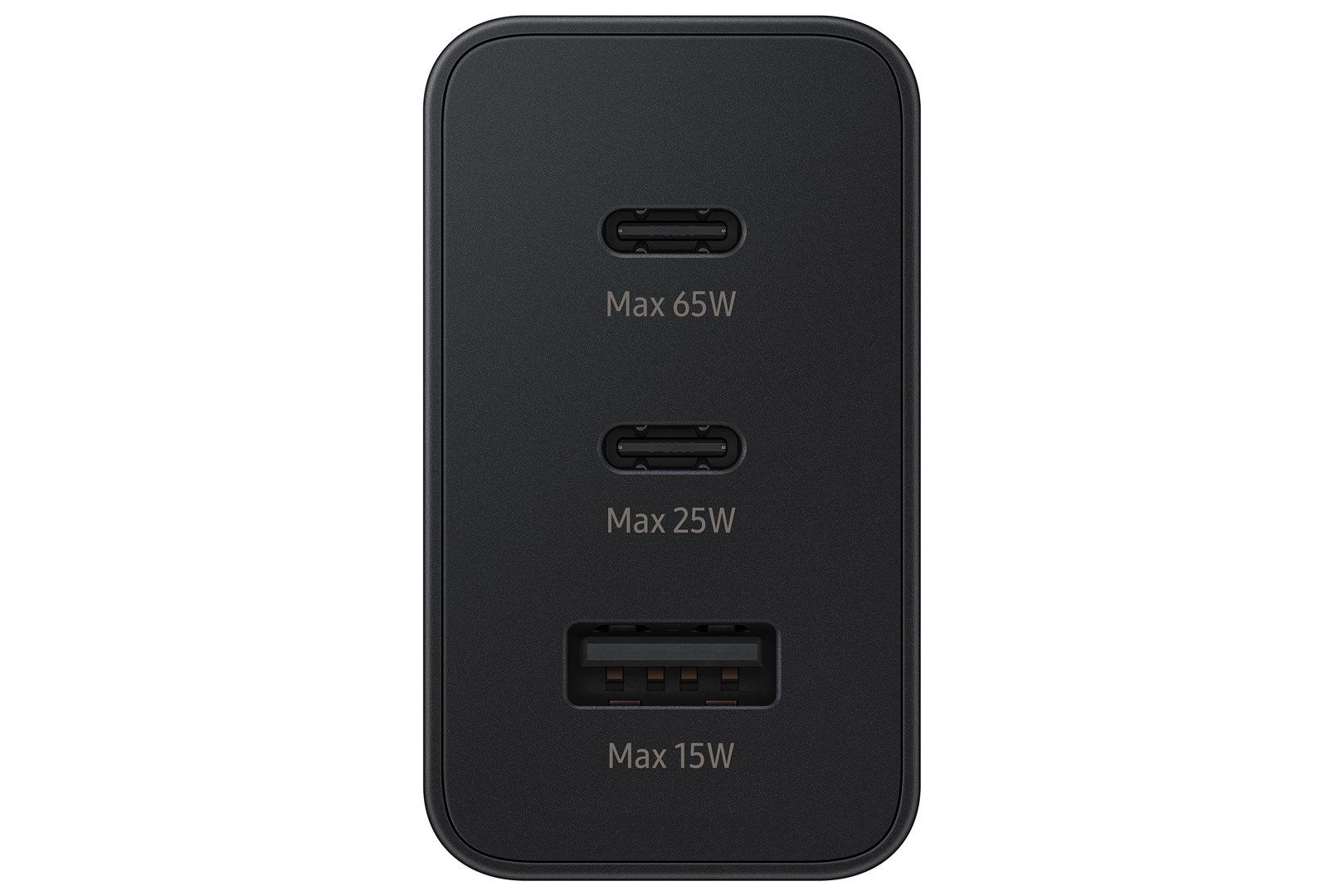 Power charger SAMSUNG Trio EP-T6530 65W PD 1x USB-A  2x USB-C (EP-T6530NBEGEU) Black_3