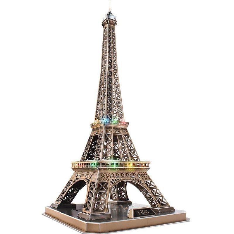 3D LED Puzzle Eiffel Tower 85el L091H 20507 DANTE_4