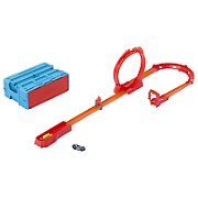 Hot Wheels Track Builder Stunt Fire Loop Play Set HMC04 MATTEL_1