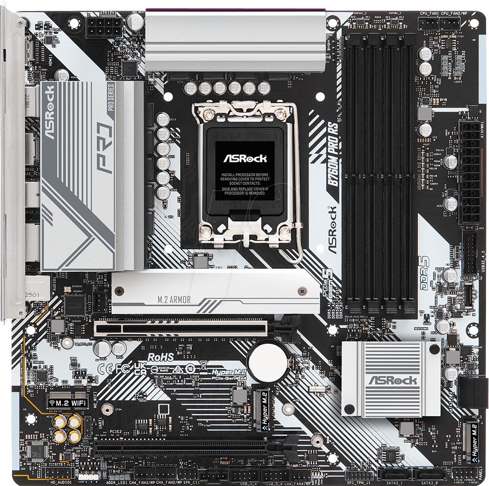 Asrock B760M PRO RS desktop alaplap mi_2