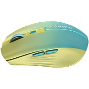 CANYON mouse MW-44  Wireless Charge Yellow Blue_1